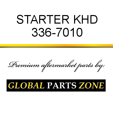 STARTER KHD 336-7010