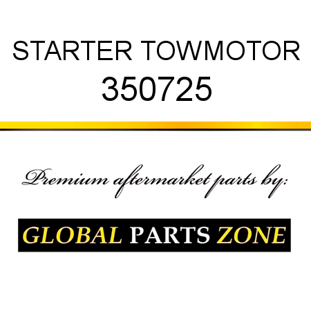 STARTER TOWMOTOR 350725