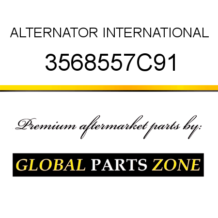 ALTERNATOR INTERNATIONAL 3568557C91