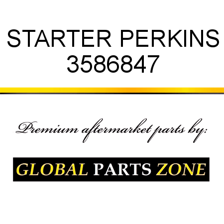 STARTER PERKINS 3586847