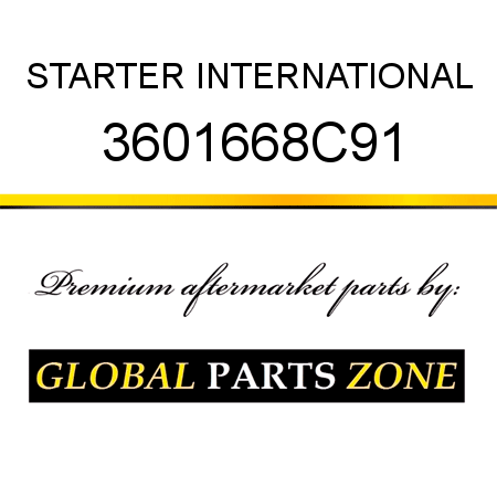 STARTER INTERNATIONAL 3601668C91