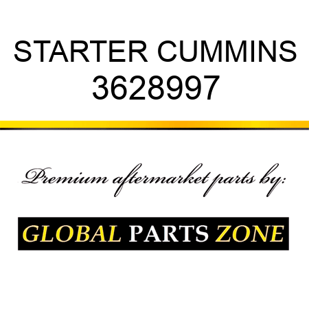 STARTER CUMMINS 3628997