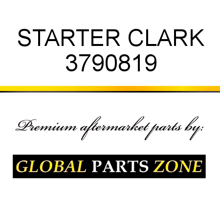 STARTER CLARK 3790819