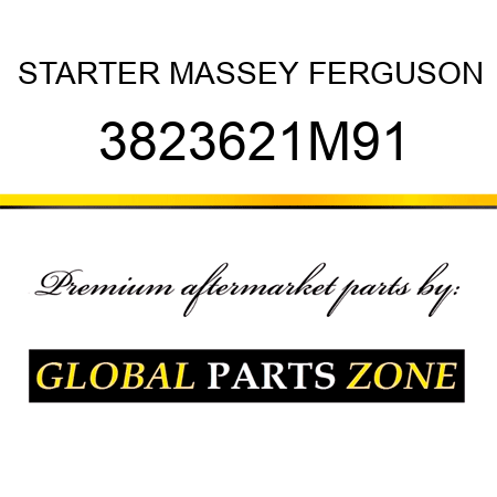 STARTER MASSEY FERGUSON 3823621M91