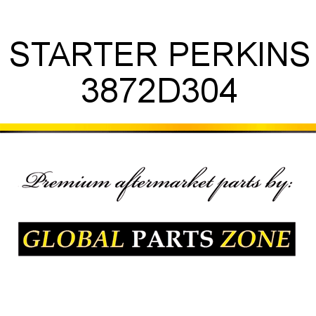 STARTER PERKINS 3872D304