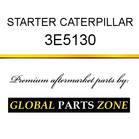 STARTER CATERPILLAR 3E5130