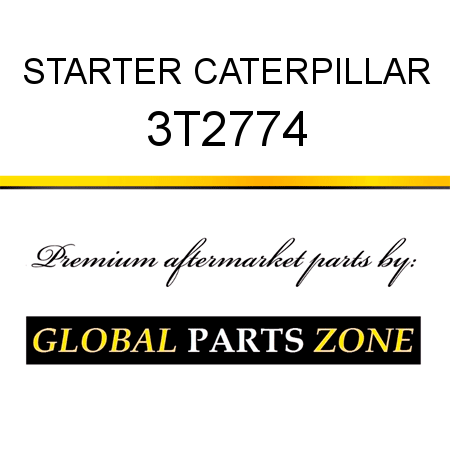 STARTER CATERPILLAR 3T2774