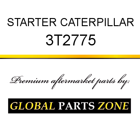 STARTER CATERPILLAR 3T2775