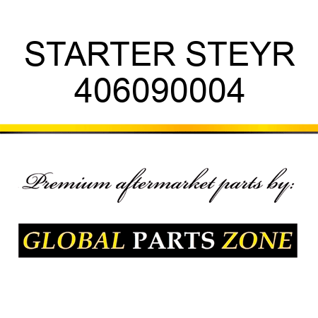 STARTER STEYR 406090004