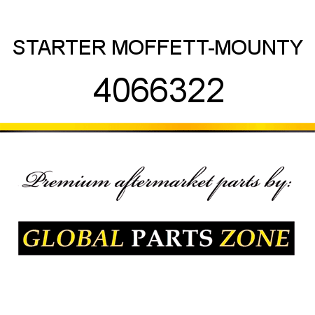 STARTER MOFFETT-MOUNTY 4066322