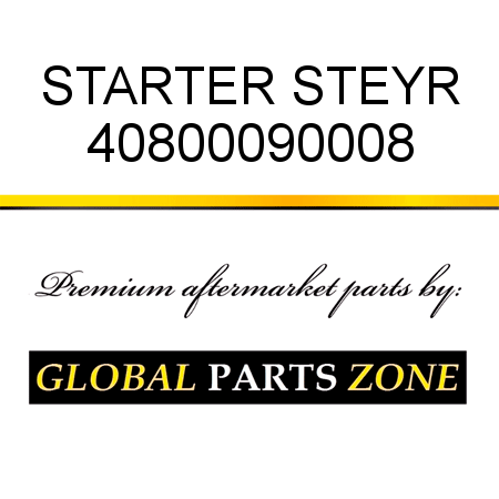 STARTER STEYR 40800090008