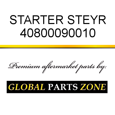 STARTER STEYR 40800090010