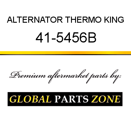 ALTERNATOR THERMO KING 41-5456B