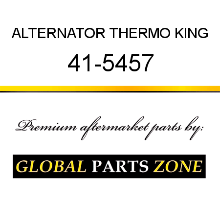 ALTERNATOR THERMO KING 41-5457