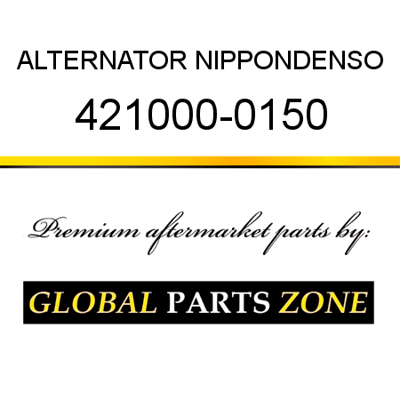 ALTERNATOR NIPPONDENSO 421000-0150