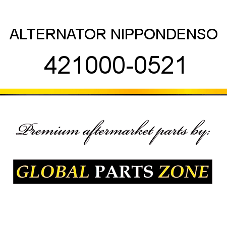 ALTERNATOR NIPPONDENSO 421000-0521