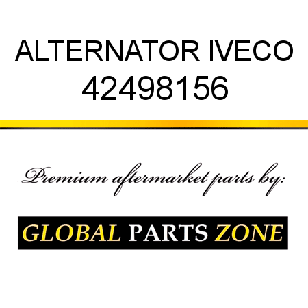 ALTERNATOR IVECO 42498156