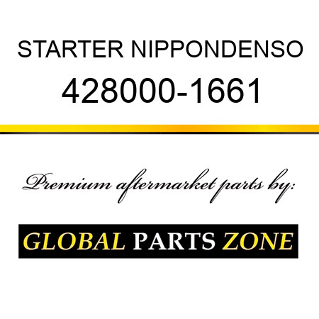 STARTER NIPPONDENSO 428000-1661