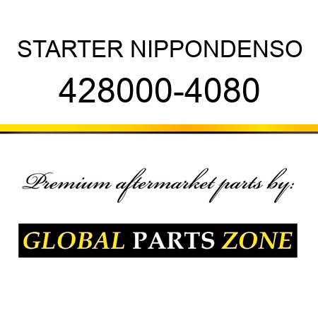 STARTER NIPPONDENSO 428000-4080