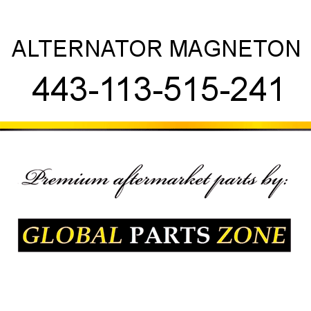 ALTERNATOR MAGNETON 443-113-515-241