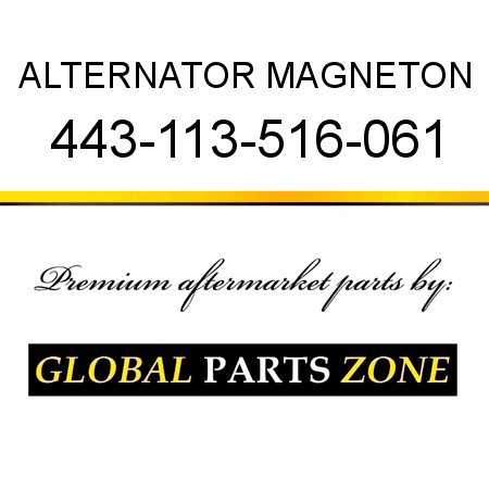 ALTERNATOR MAGNETON 443-113-516-061