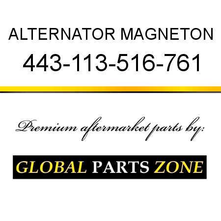 ALTERNATOR MAGNETON 443-113-516-761