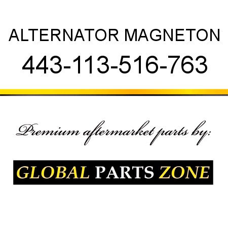 ALTERNATOR MAGNETON 443-113-516-763