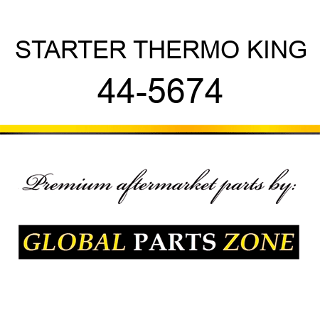 STARTER THERMO KING 44-5674