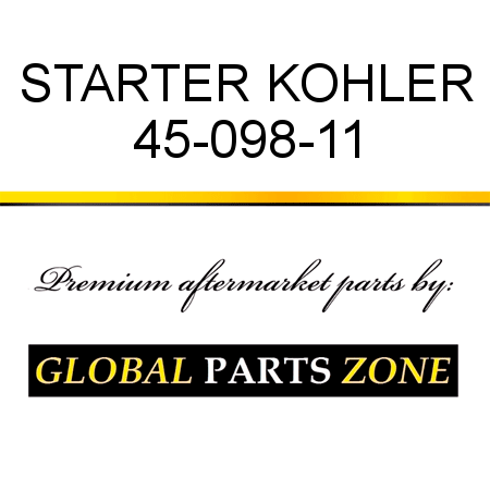 STARTER KOHLER 45-098-11