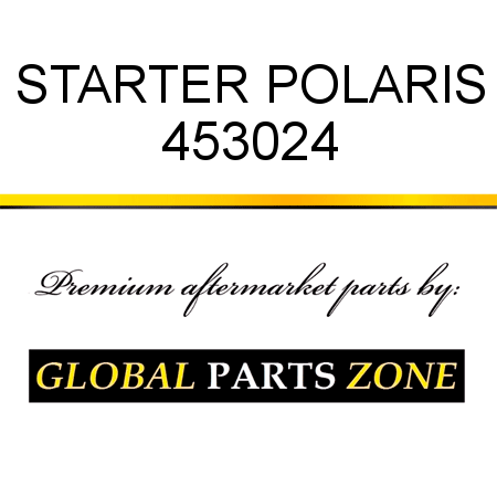 STARTER POLARIS 453024