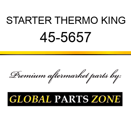 STARTER THERMO KING 45-5657