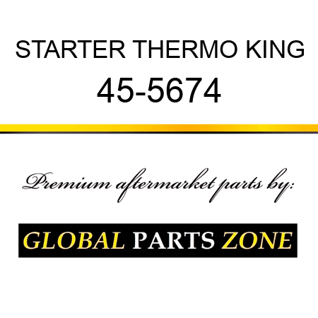 STARTER THERMO KING 45-5674