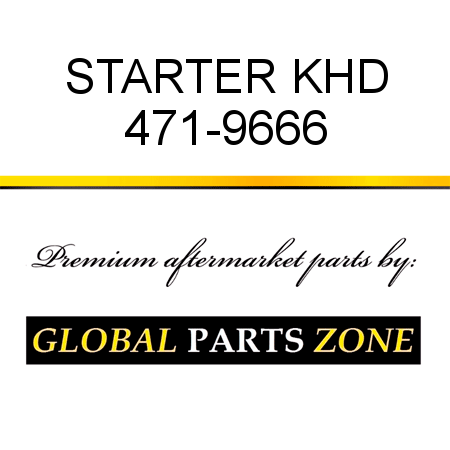 STARTER KHD 471-9666