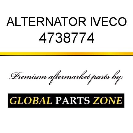 ALTERNATOR IVECO 4738774