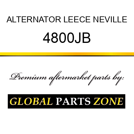 ALTERNATOR LEECE NEVILLE 4800JB