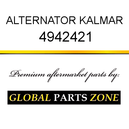 ALTERNATOR KALMAR 4942421