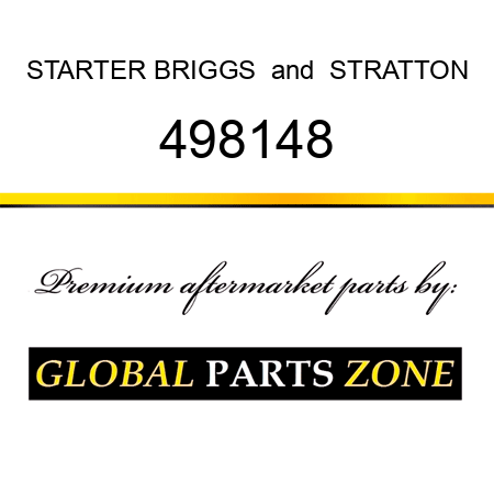 STARTER BRIGGS & STRATTON 498148