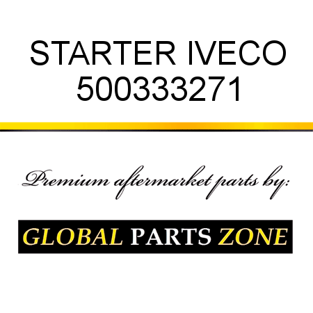 STARTER IVECO 500333271