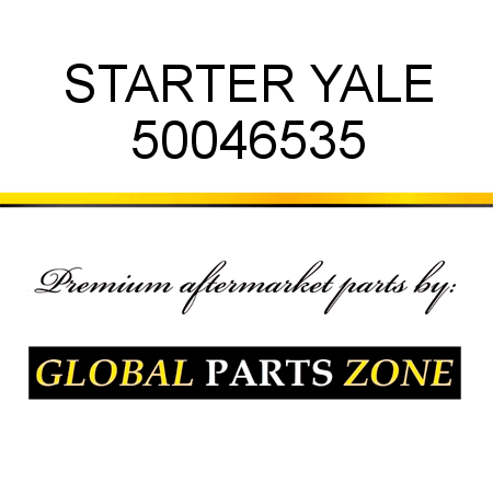 STARTER YALE 50046535