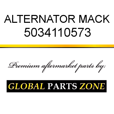 ALTERNATOR MACK 5034110573