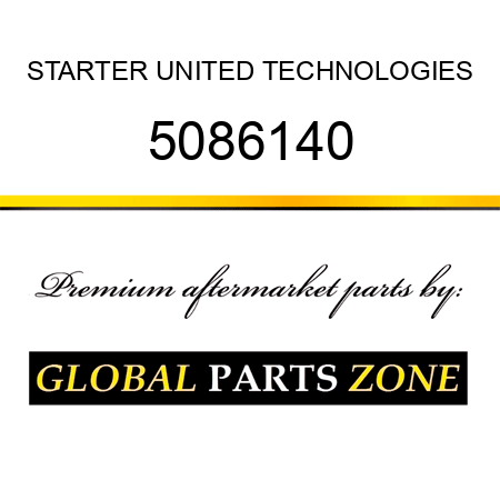 STARTER UNITED TECHNOLOGIES 5086140