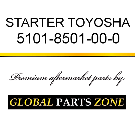 STARTER TOYOSHA 5101-8501-00-0