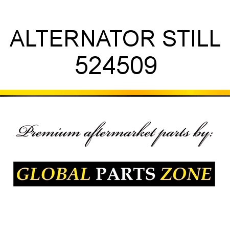 ALTERNATOR STILL 524509