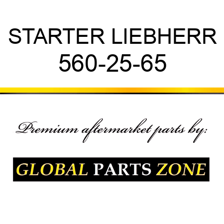 STARTER LIEBHERR 560-25-65