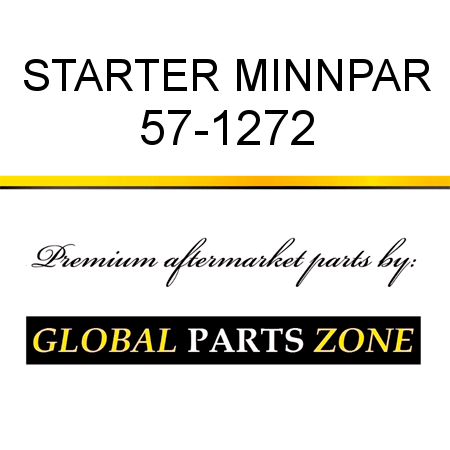 STARTER MINNPAR 57-1272