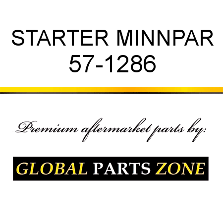 STARTER MINNPAR 57-1286