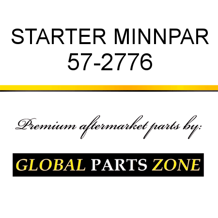 STARTER MINNPAR 57-2776