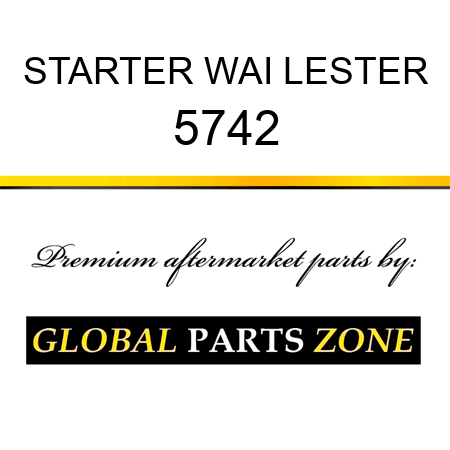 STARTER WAI LESTER 5742