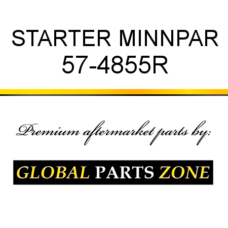 STARTER MINNPAR 57-4855R