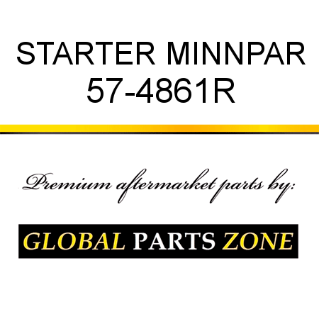 STARTER MINNPAR 57-4861R